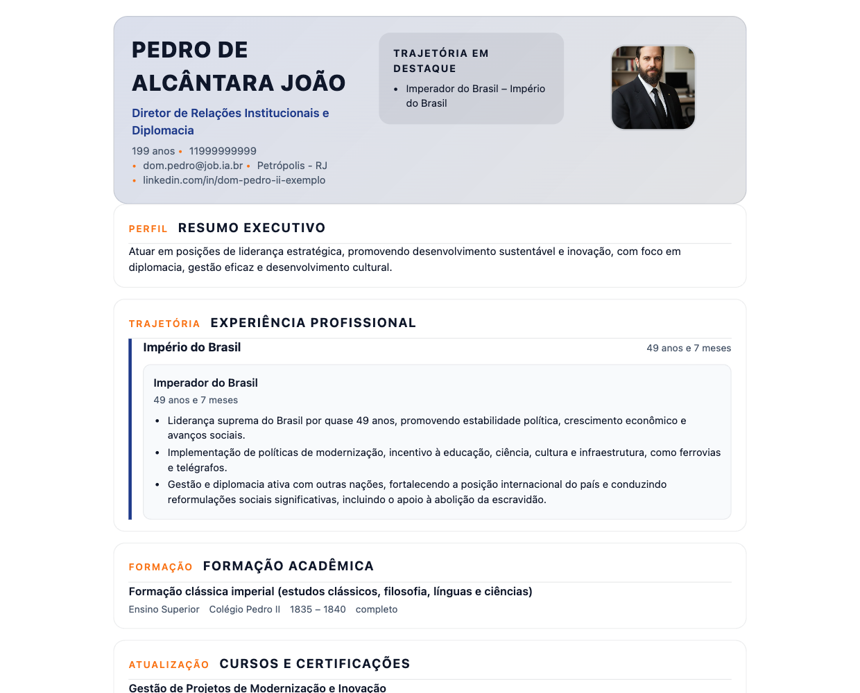 Moderno Executivo